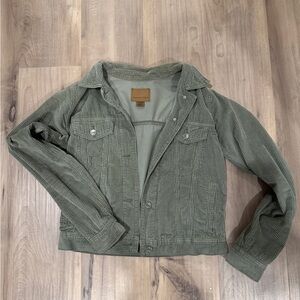 Green Corduroy Jacket